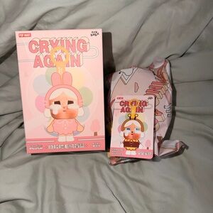 Pop Mart CryBaby Crying Again Series - Ill Bring You A Flower
